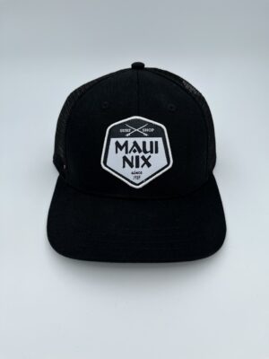 This is an image of Hats Hats MAUI NIX SLIGHT CURVE HEXAGON HAT