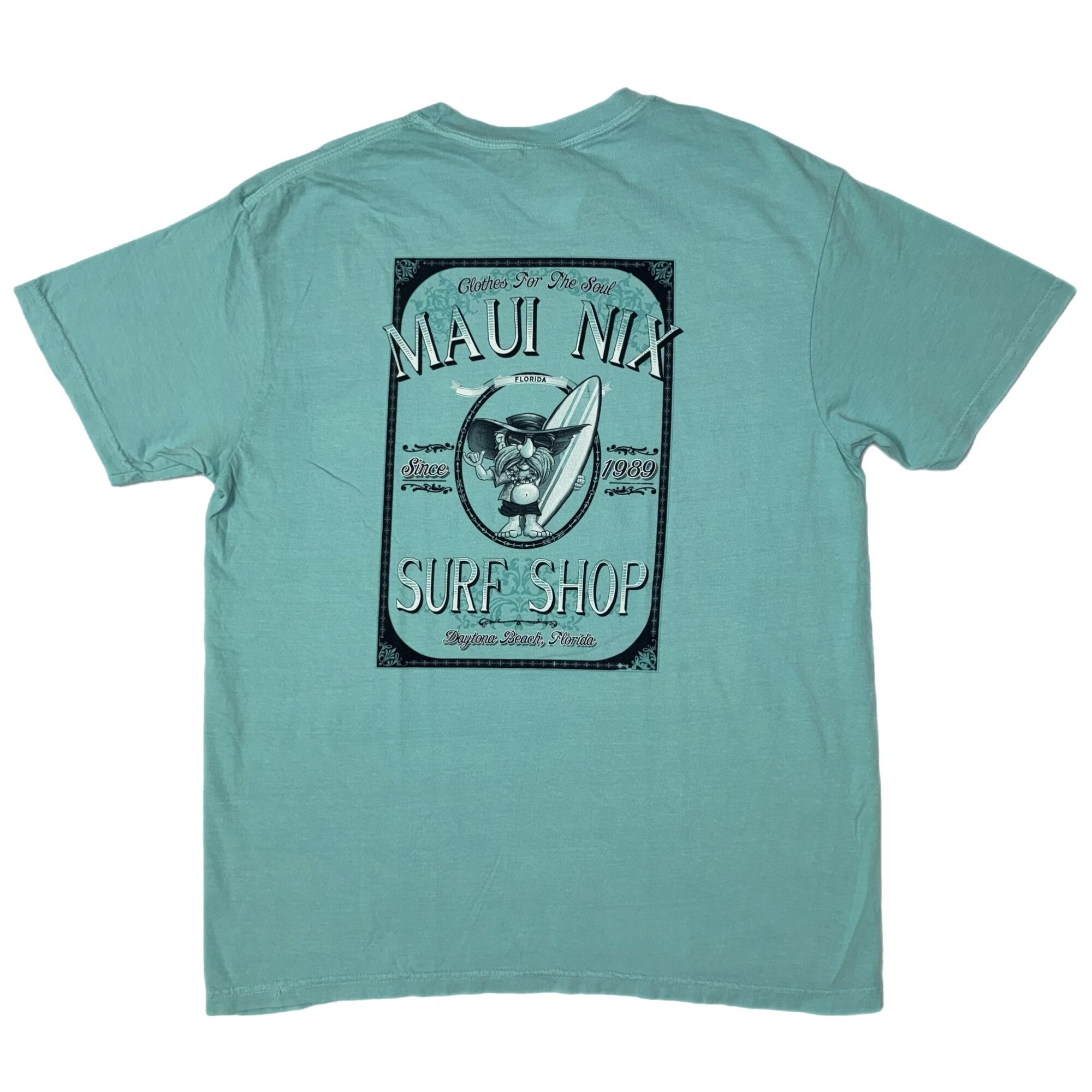 This is an image of Tees Tees Maui Nix Fabricated Tee