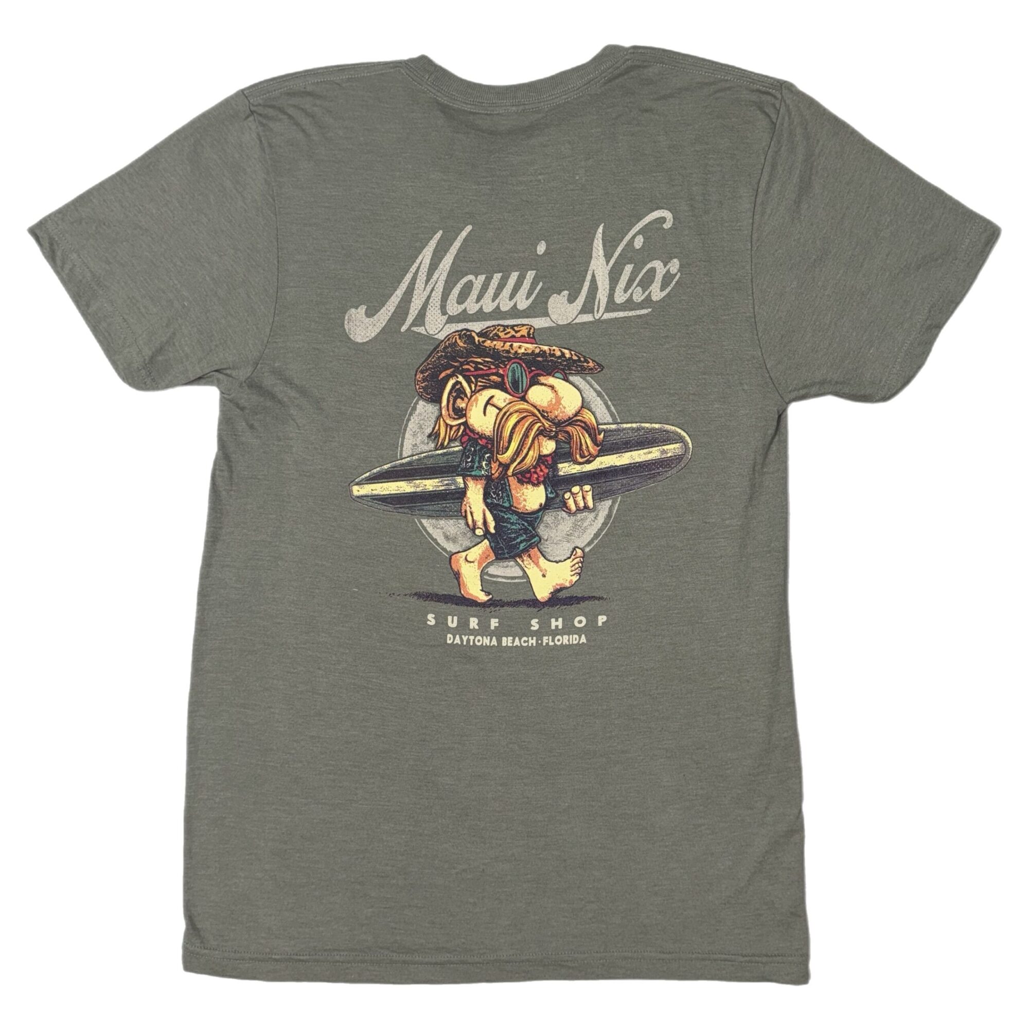 This is an image of Tees Tees Maui Nix Beach Bound Short Sleeve Tee