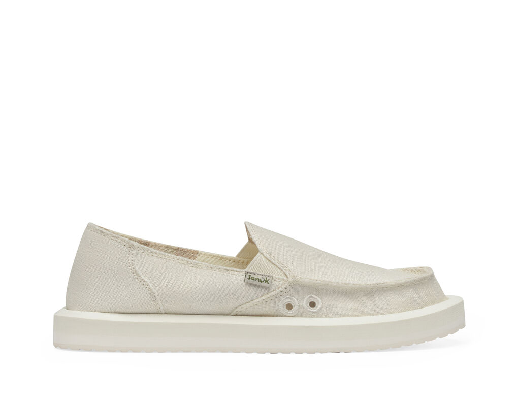 This is an image of Shoes Women SANUK WOMEN’S DONNA ST HEMP SHOE