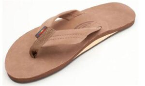 This is an image of Men Sandals Rainbow Premium Leather Sandals
