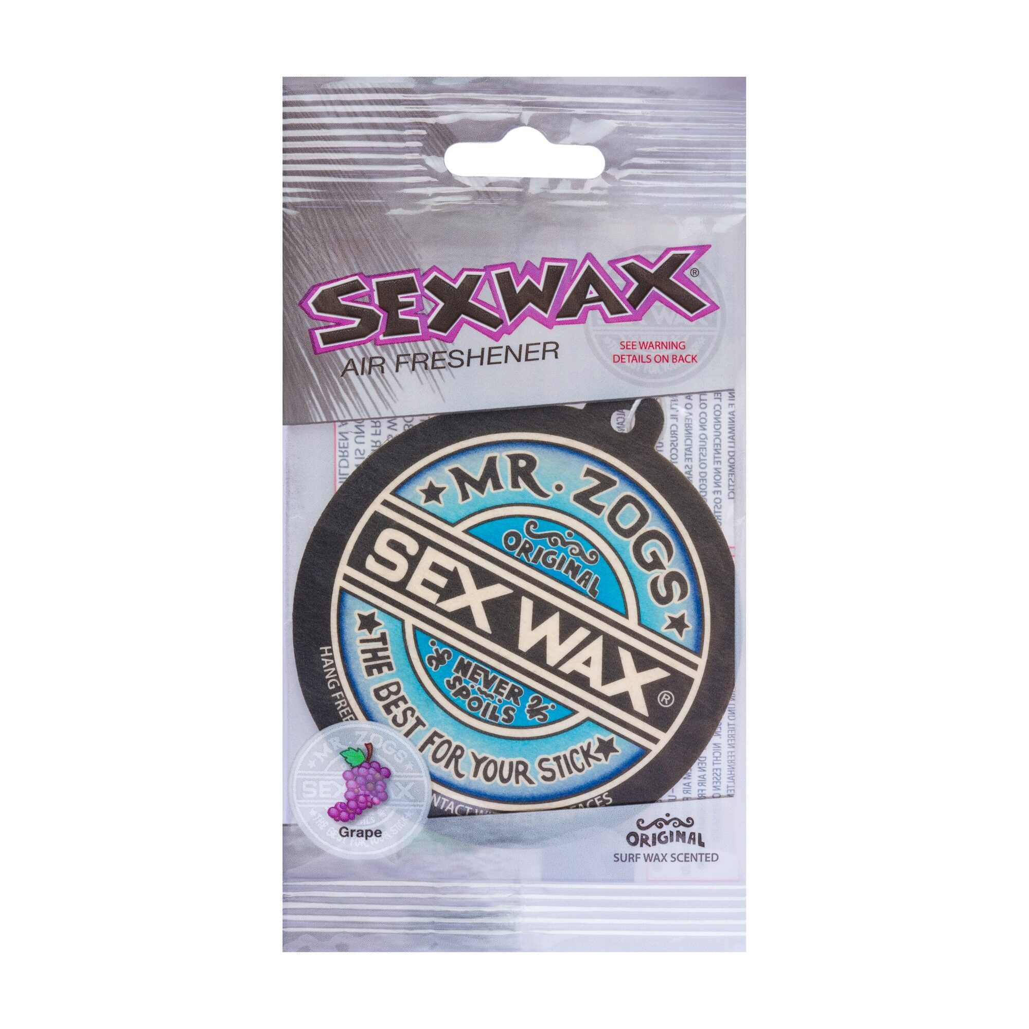 This is an image of Gift Ideas Gift Ideas Mr. Zog’s Sexwax Air freshener