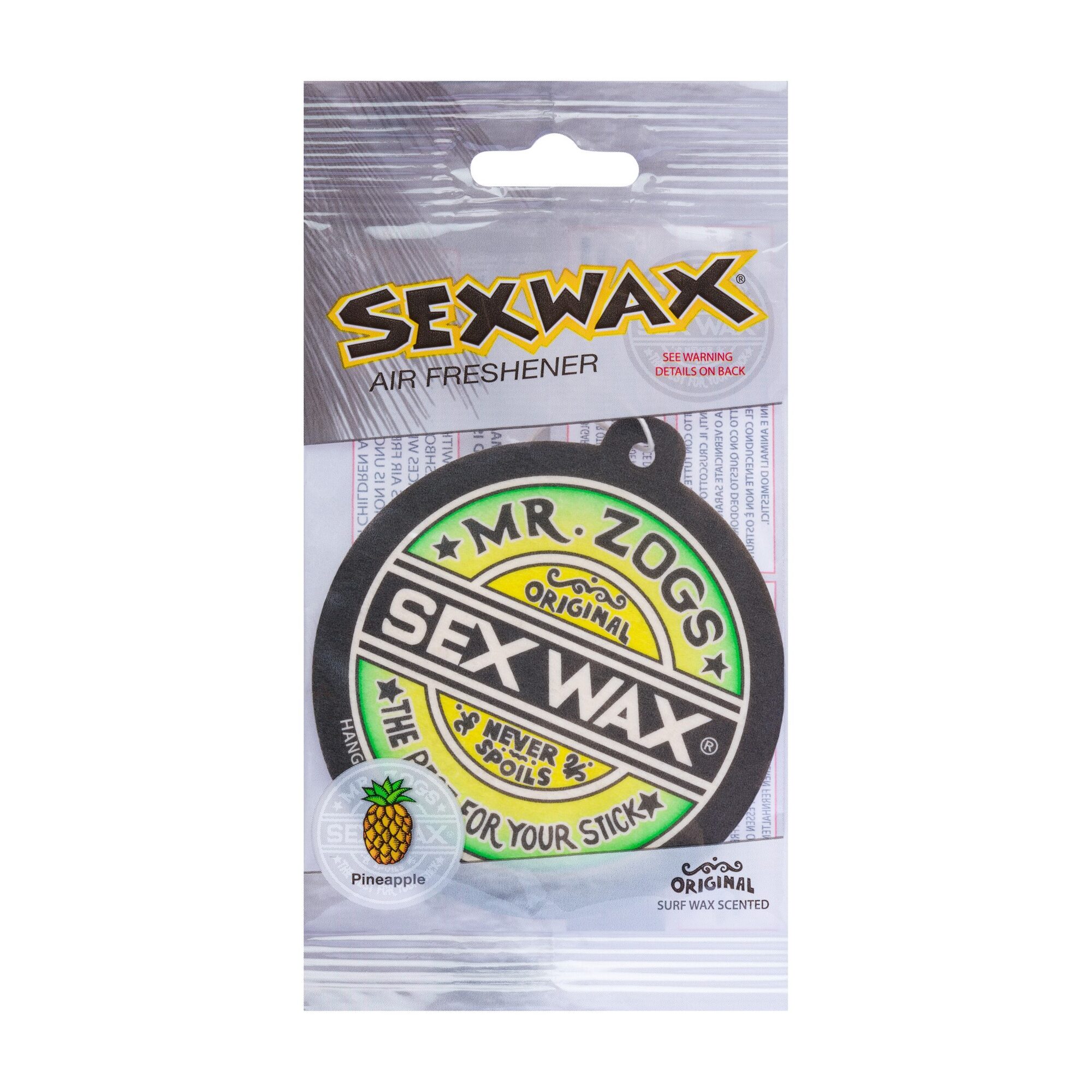 This is an image of Gift Ideas Gift Ideas Mr. Zog’s Sexwax Air freshener
