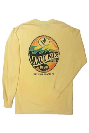 This is an image of Long Sleeves and Hoodies Long Sleeves and Hoodies Maui Nix Mojave Long Sleeve Tee
