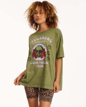 This is an image of New Arrivals Tees and Tops Women Billabong Women’s Under The Sun T-Shirt