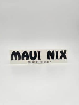 This is an image of Stickers Stickers Maui Nix 8 Inch Maui Letters Sticker