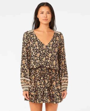 This is an image of Dresses New Arrivals Outfit of the Week Women Rip Curl Women’s Dreamer Long Sleeve Dress