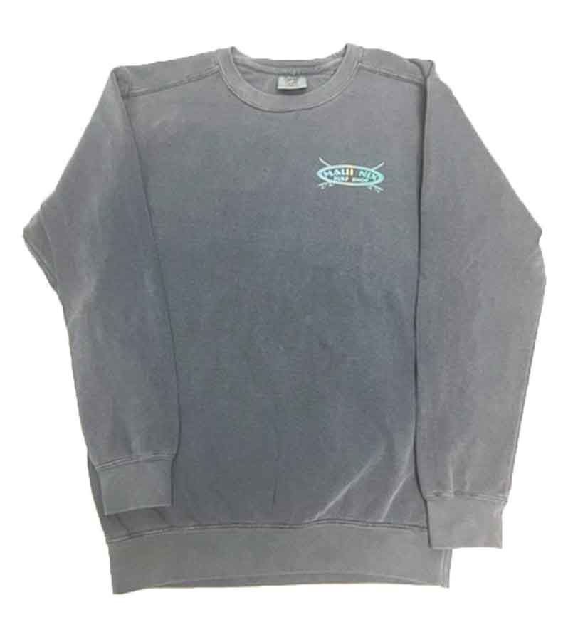 This is an image of Long Sleeves and Hoodies Long Sleeves and Hoodies Maui Nix Crossboards Crew Sweatshirt