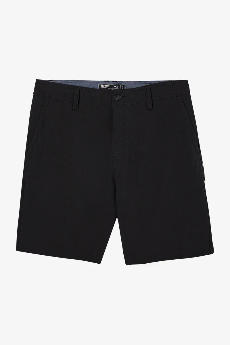 This is an image of Boys Kids O’NEILL MEN’S BOY’S RESERVE HEATHER HYBRID SHORTS