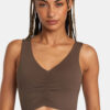 This is an image of Activewear Women RVCA WOMEN’S Seniesa Superbad Medium Support Sports Bra