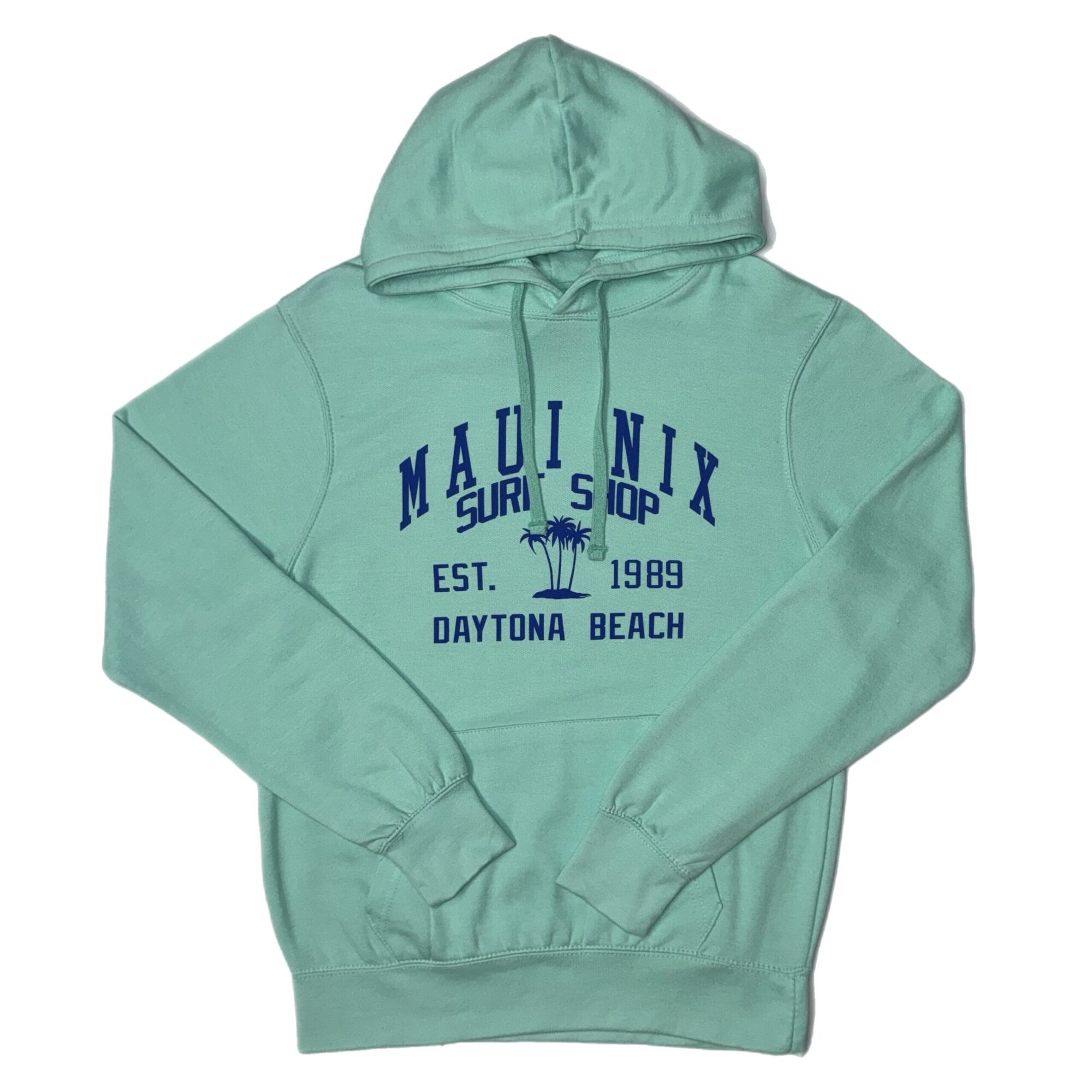 This is an image of Long Sleeves and Hoodies Maui Nix Arched Palms Hoodie