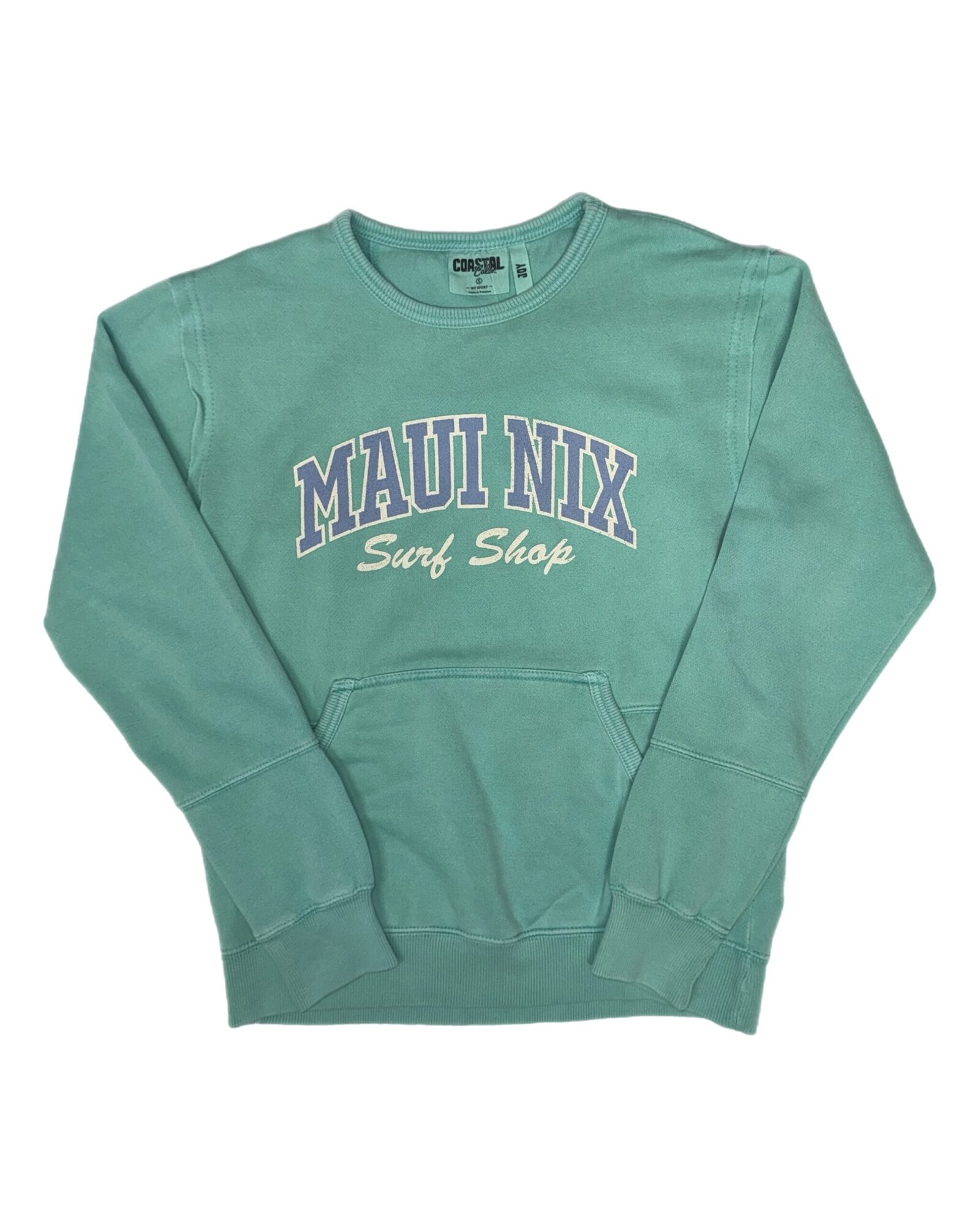 This is an image of Long Sleeves and Hoodies Maui Nix Coastal Color Lady Sweatshirt