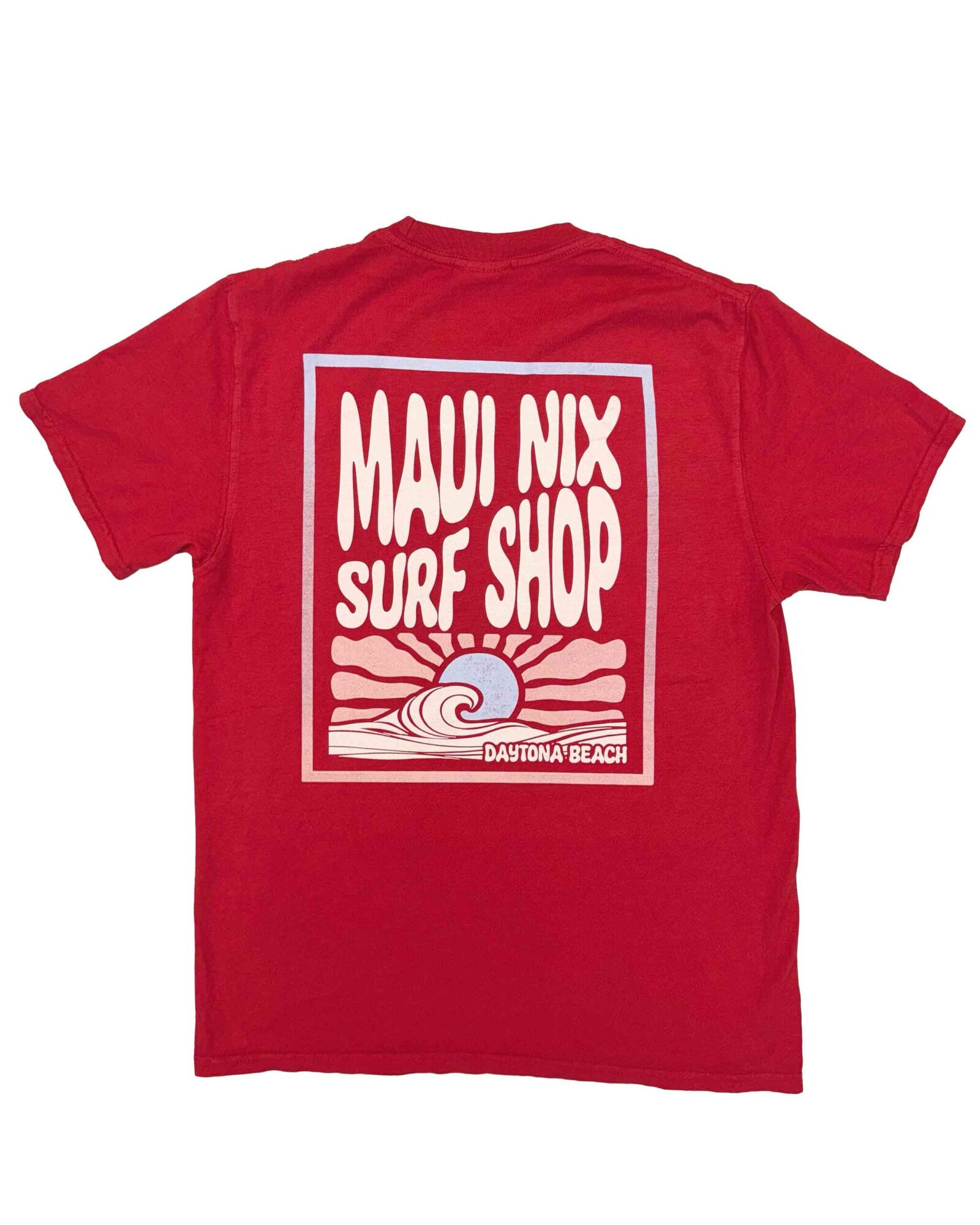 This is an image of Tees Maui Nix Cliffhanger Tee