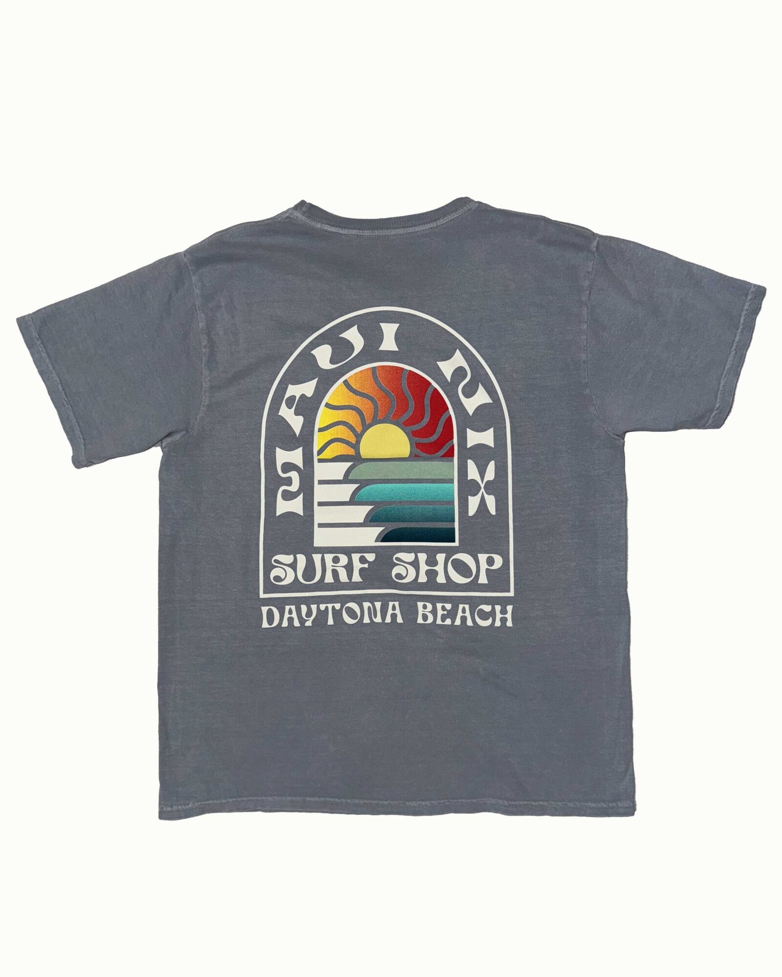 This is an image of Men Tees Tees Tees and Tanks Tees and Tops Women Maui Nix Coastal Fades Sunwaves SS Tee