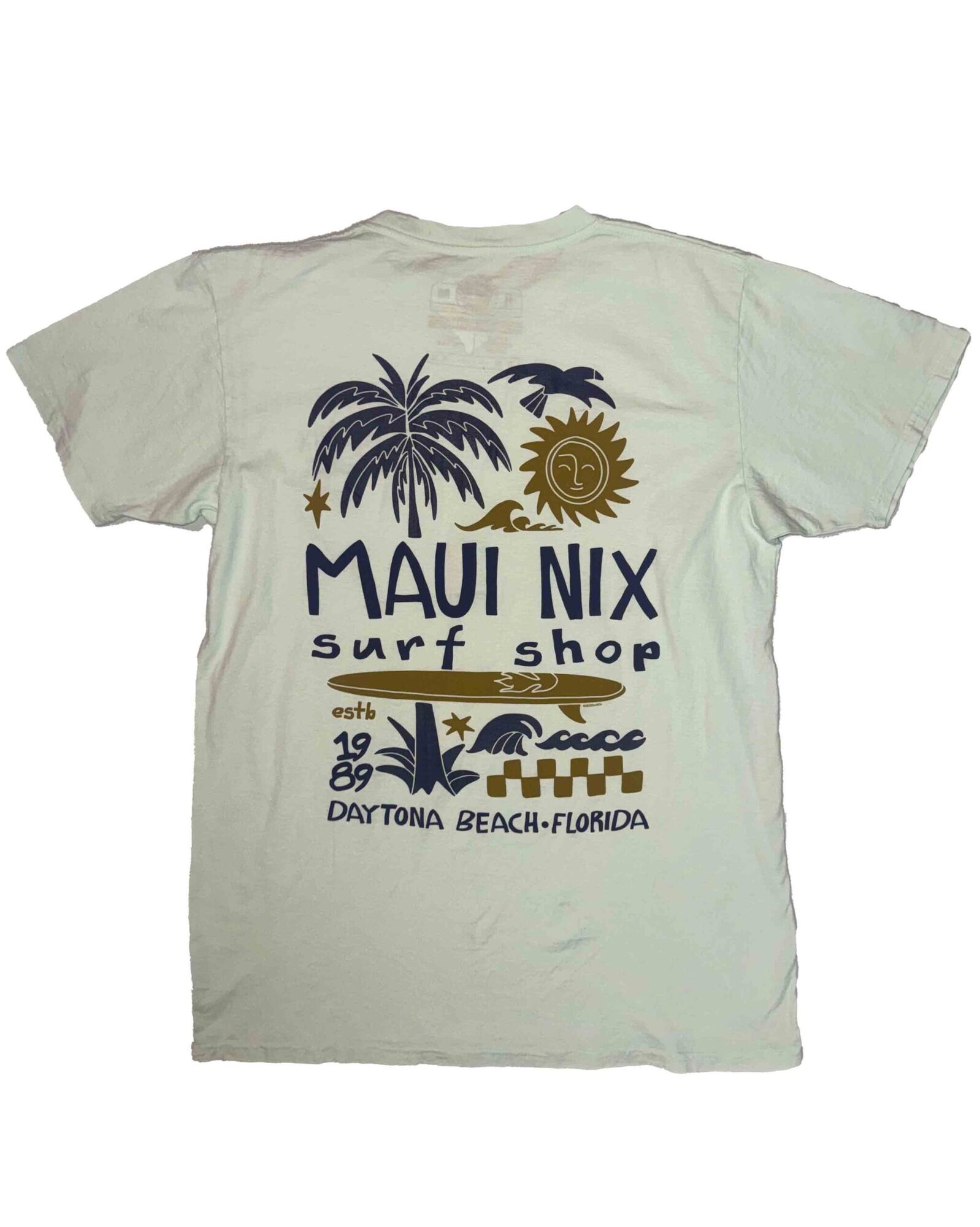 This is an image of Maui Nix Primitive Surf Tee