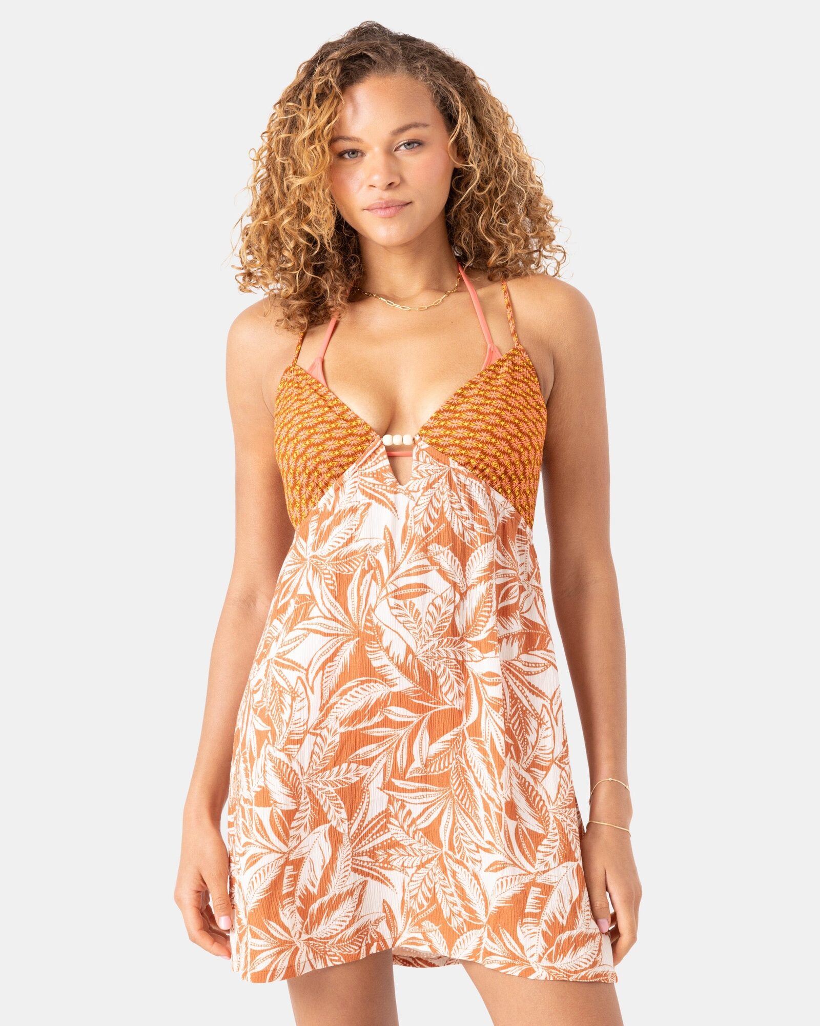 This is an image of Ray Of Sunshine Cover Up Dress