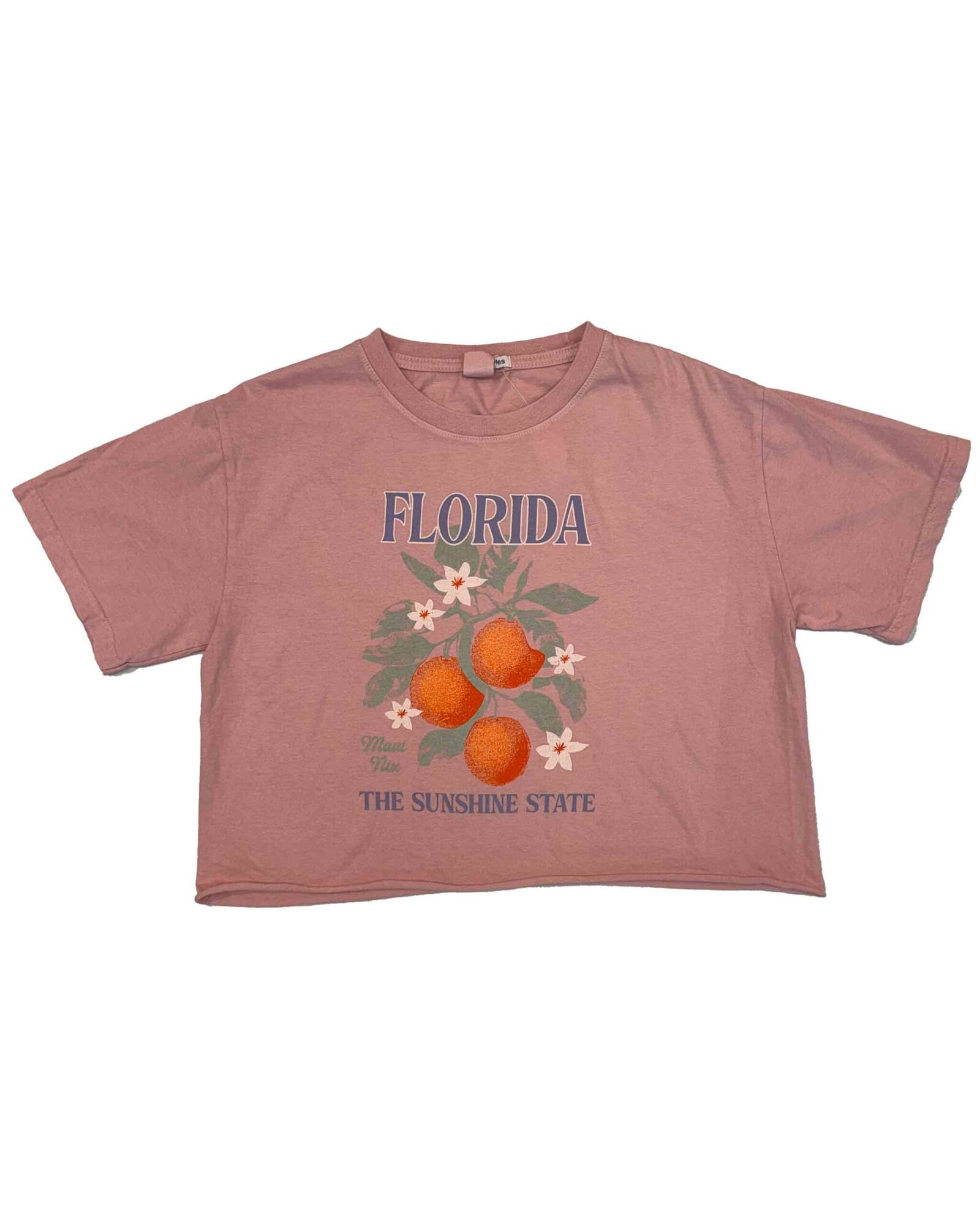 This is an image of the grove Maui Nix cropped t shirt