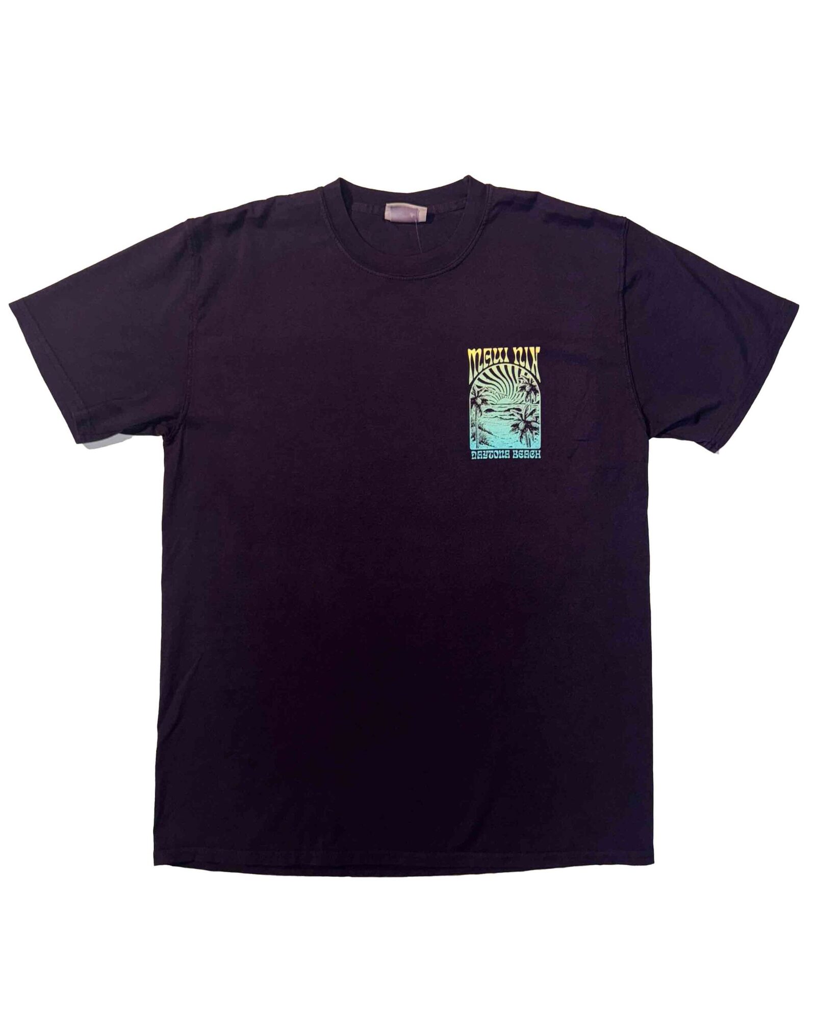 This is an image of Maui Nix Kiss the Sky tee
